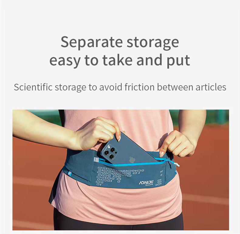 AONIJIE Running Waist Bag Belt- W8112