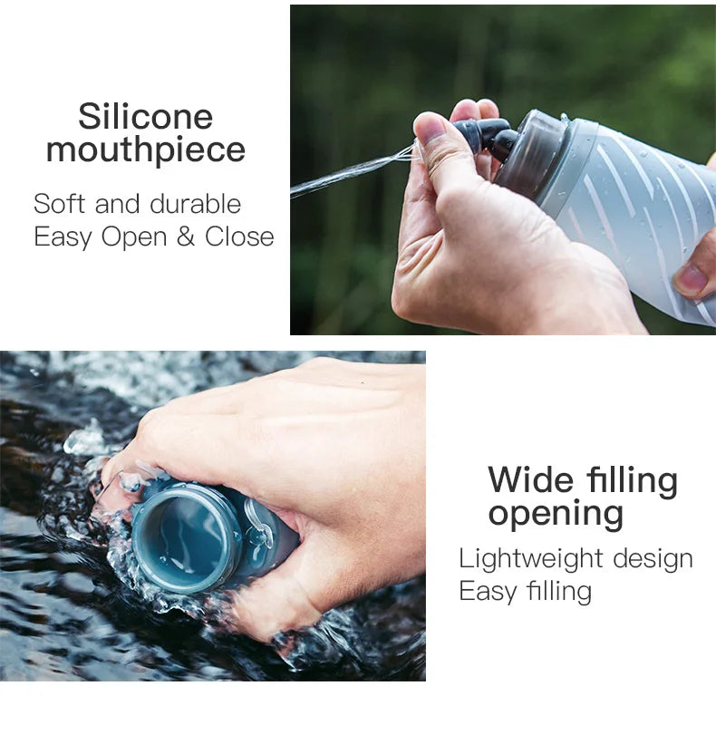 AONIJIE 250ml/500ml Collapsible Soft Flask- SD21