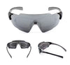 Xunqi XQ552 Polarized Multi Lens Black Frame and Silver Lens
