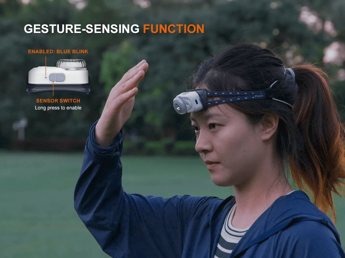 Fenix HL17R Multicolor 2-in-1 Headlamp 500 Lumens