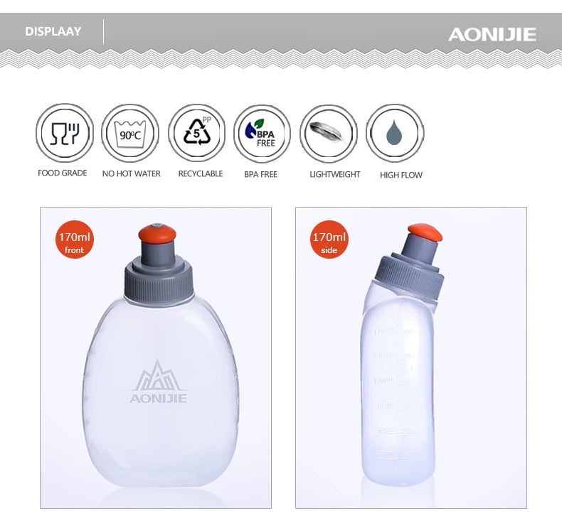 AONIJIE 170ml Water Bottle-SD05