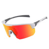 Xunqi XQ-578 Polarized Multi Lens White/Gray Frame and Black/Red lens