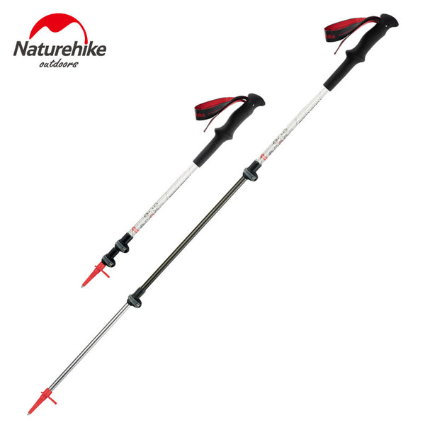 Naturehike Hoar Carbon Aluminum Outer Lock Trekking pole 66-135cm
