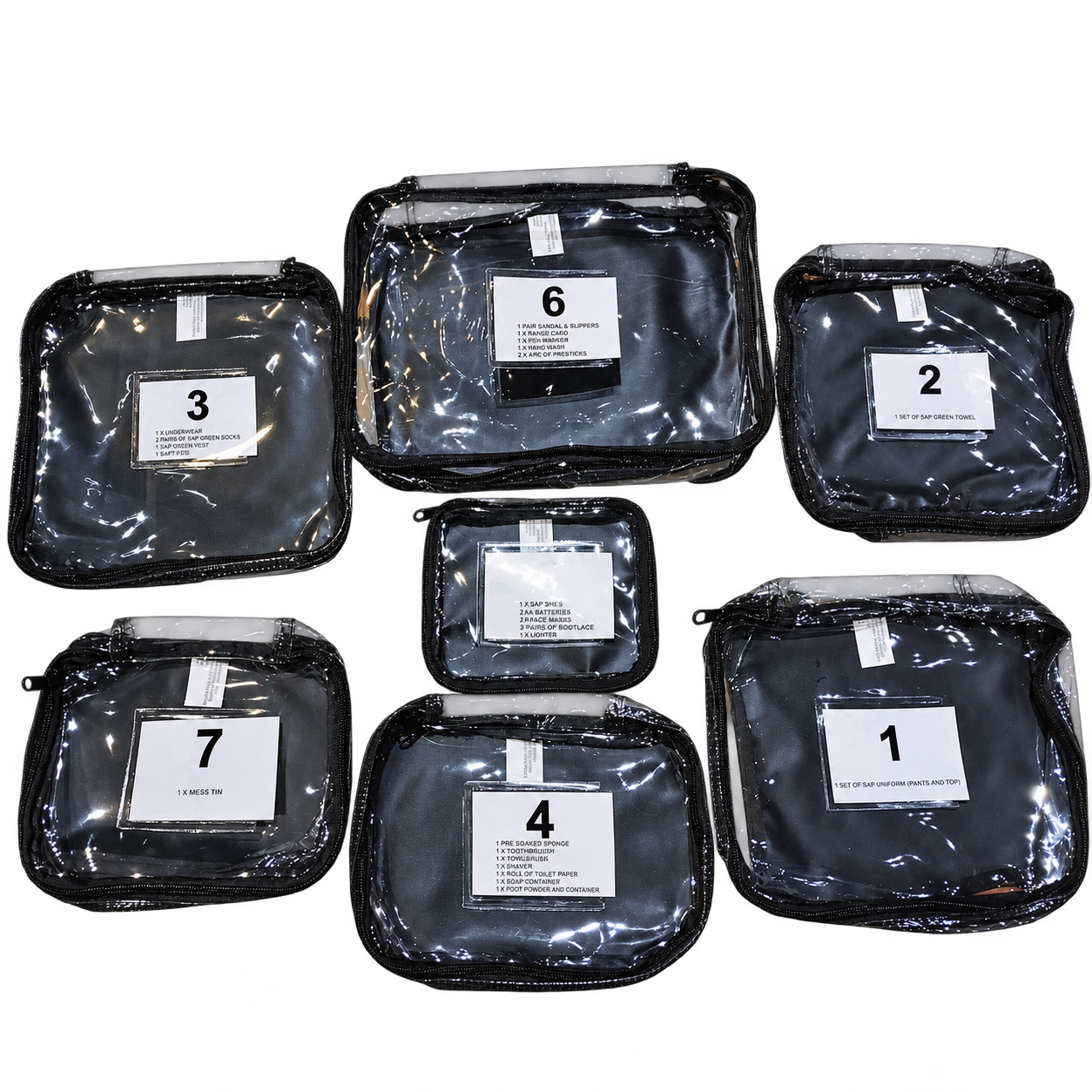 GL Extra Personal Storage Kit 7 Pack