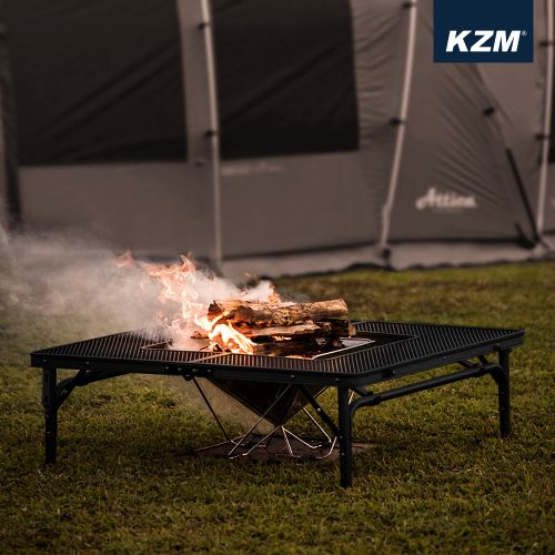 KZM Iron Mesh Fireplace Table II