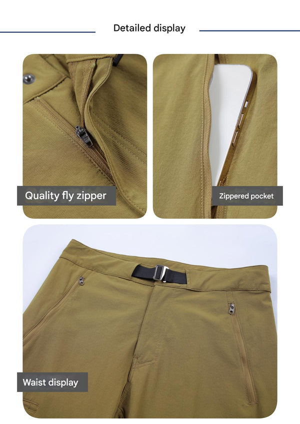 KongurTagh KT81031 Multi Pocket Belt Quick Dry Pants