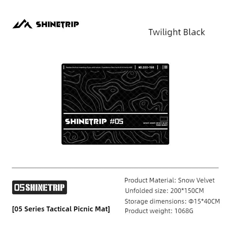 ShineTrip Tactical Picnic Blanket