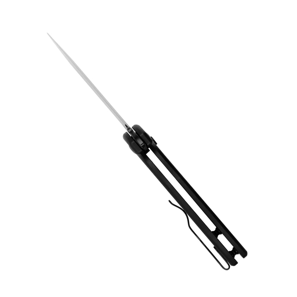 KIZER Amicus 9CR18MOV Blade G10 & Button Lock 2.9"