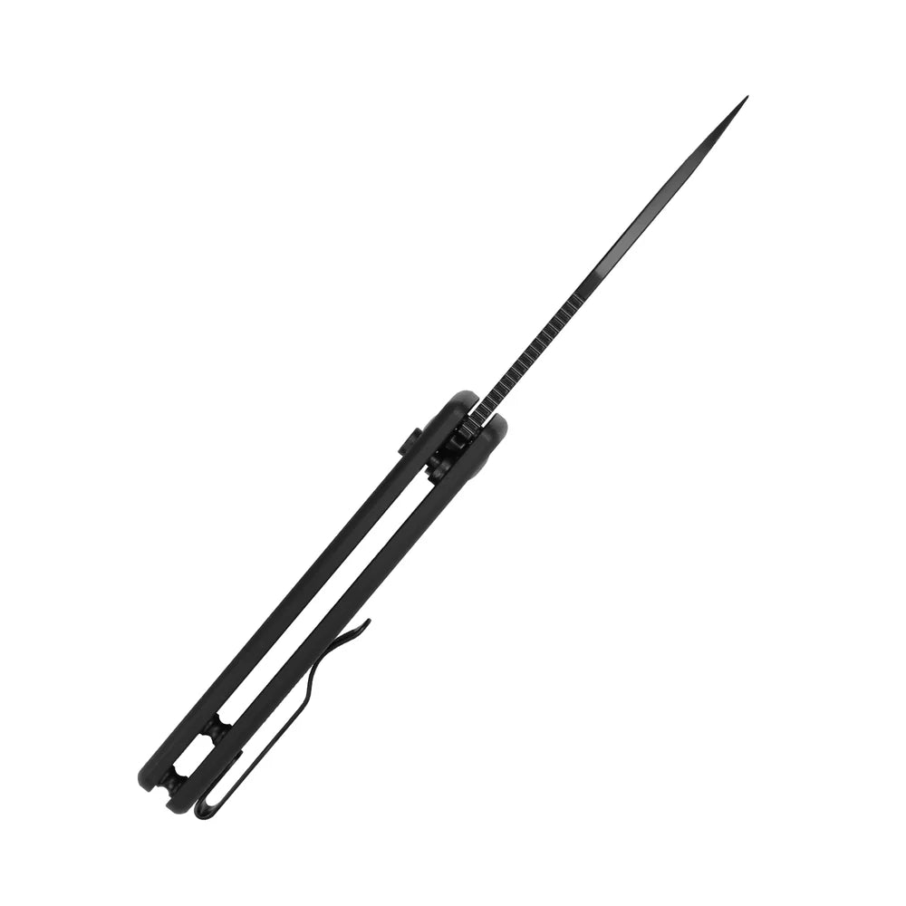 KIZER Amicus 9CR18MOV Blade G10 & Button Lock 2.9"