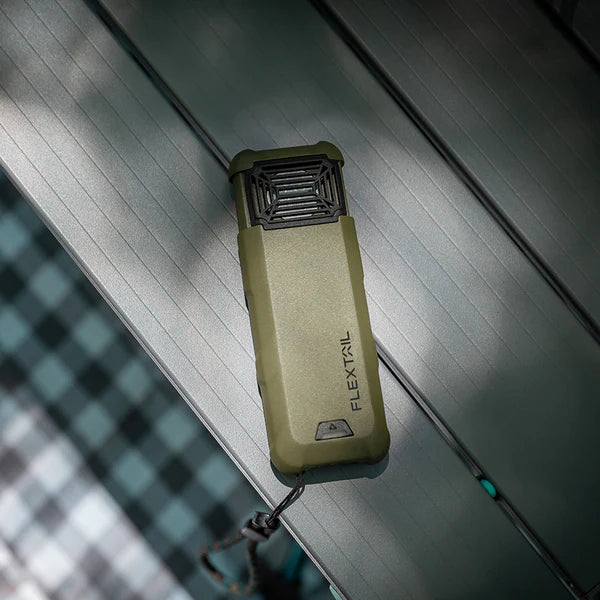 FLEXTAIL Max Repel S - 2-in-1 Rechargeable Mosquito Repellant 9600mAh w/ FREE 1x 10 Repellant Mat