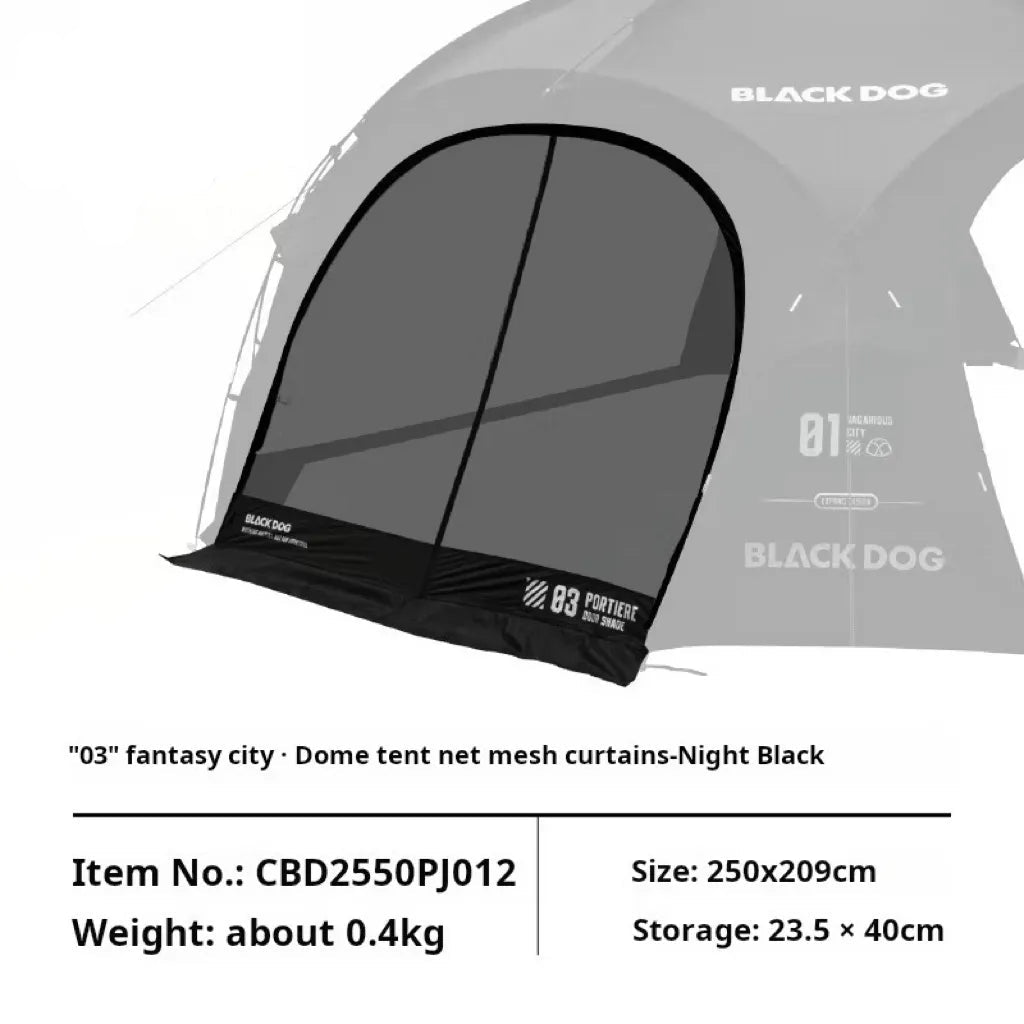 Blackdog Fantasy City Dome Tent and Accessories