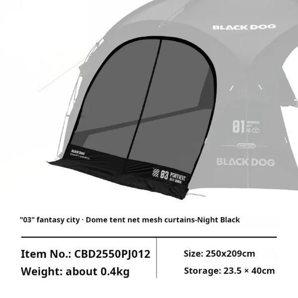Blackdog Fantasy City Dome Tent and Accessories