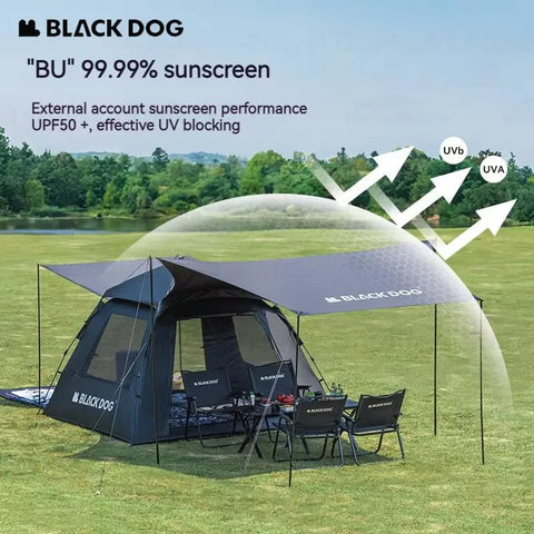 Blackdog Two-Door Two-Window Automatic Tent