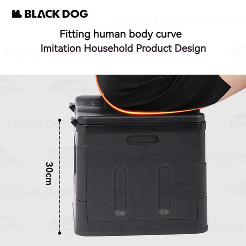 Blackdog PP Portable Folding Toilet