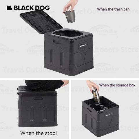 Blackdog PP Portable Folding Toilet