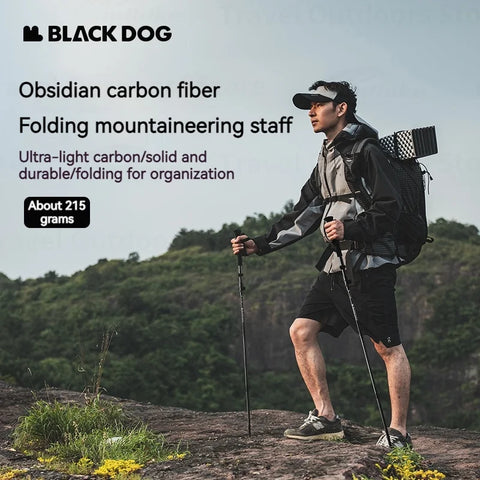 Blackdog Blackthorn 2.0- Carbon Fiber Trekking Poles