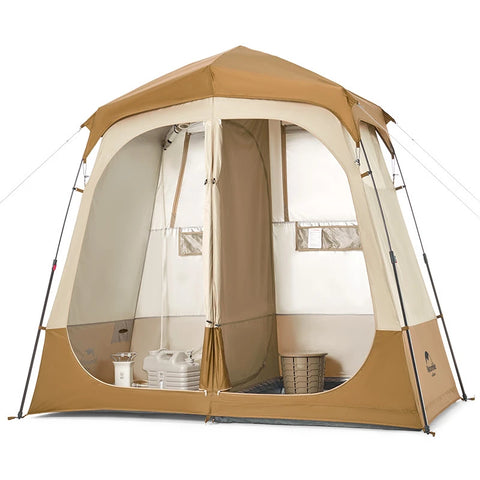 Naturehike Outdoor Camping Wet And Dry Separation Shower Automatic Tent