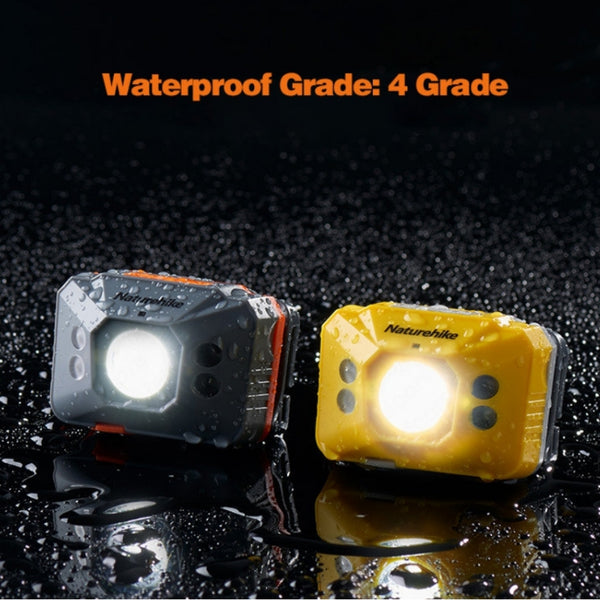 Naturehike Ultralight Waterproof & Rechargeable LED Headlamp Gray 150 Lumens