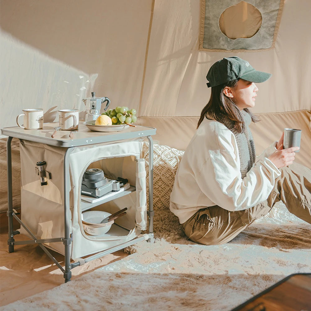 Naturehike Mini Outdoor Folding Storage Rack