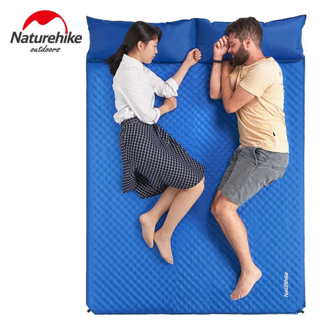 Naturehike Double Inflatable Mat w/ Pillow