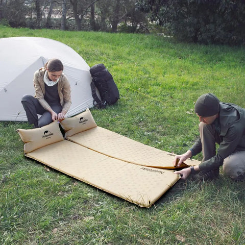 Naturehike Double Inflatable Mat w/ Pillow