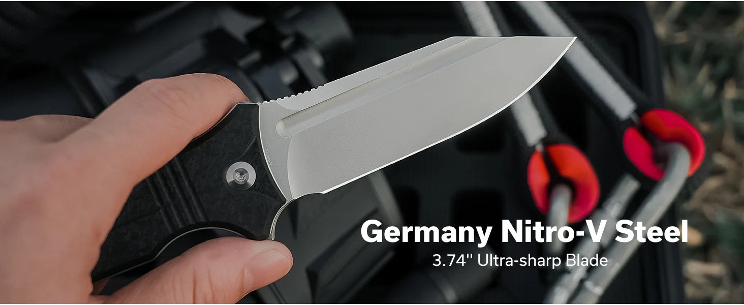 CIVIVI Neurohaptic Black G10 Handle Black Nitro-V Blade