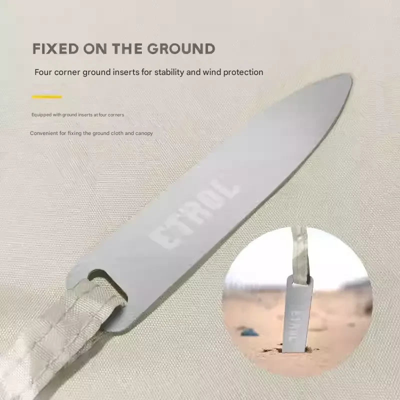 Etrol Pocket Ground Sheet 150x210cm Beige