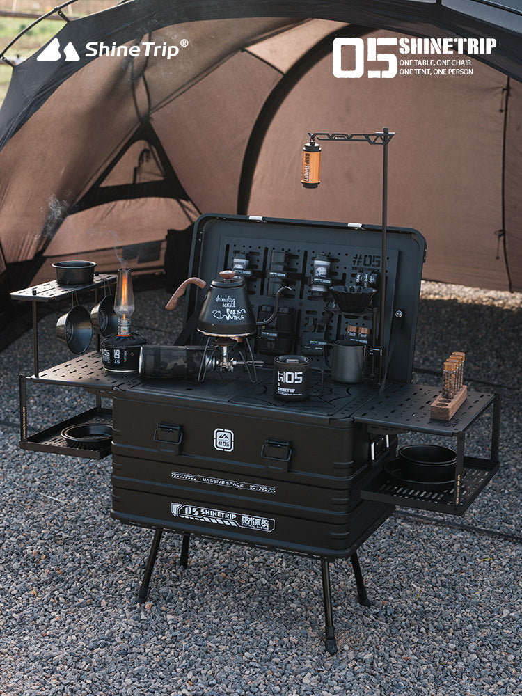 ShineTrip Large Coffee Box Alloy and Accessories