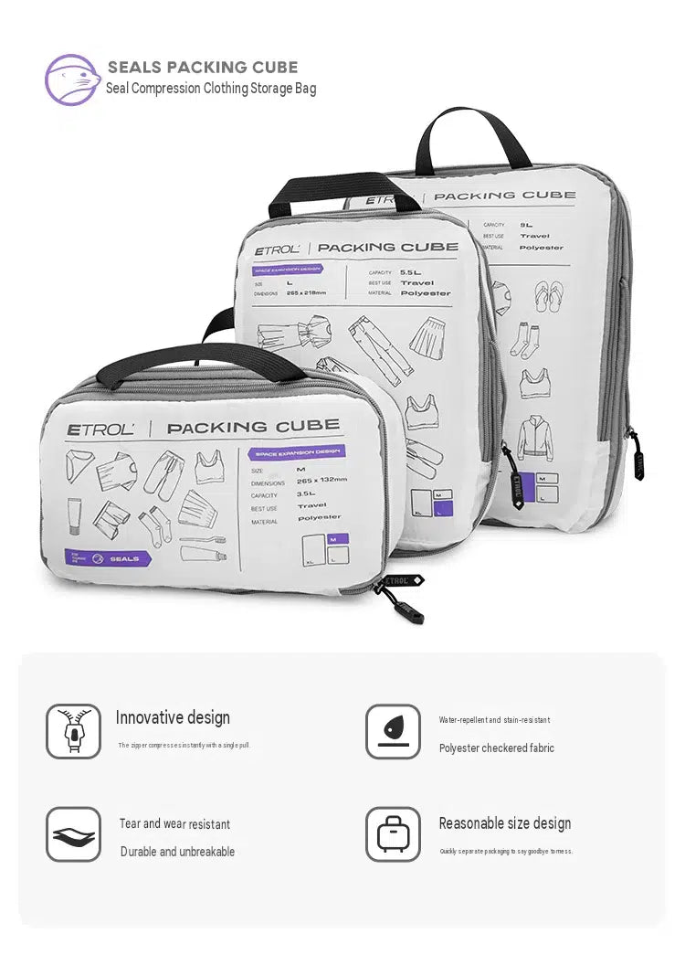 Etrol Water-Resistant Packing Cube