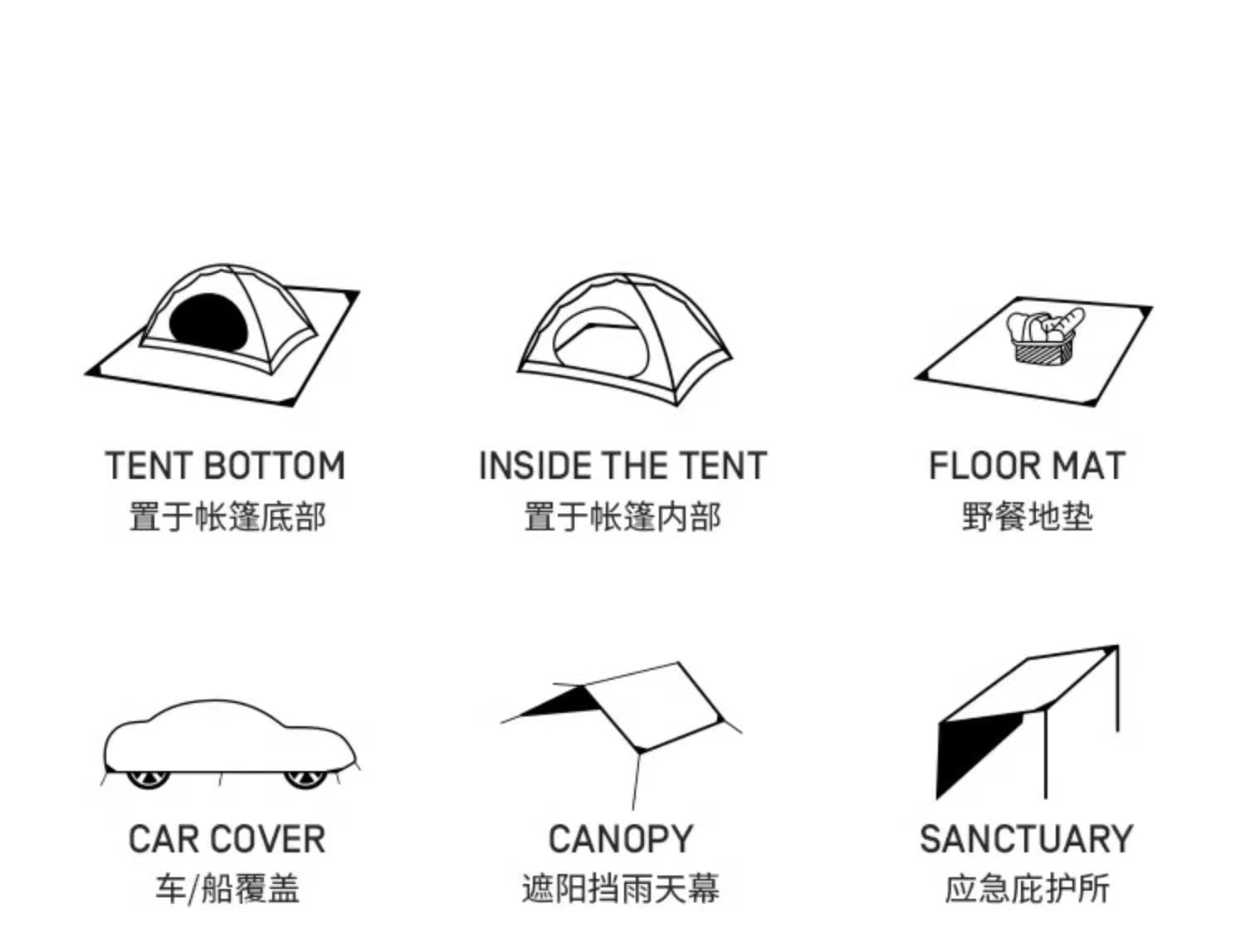etrol tarp Etrol Albatross Versatile Multipoint Tarp/Mat/Wall – GL Extra Enterprise