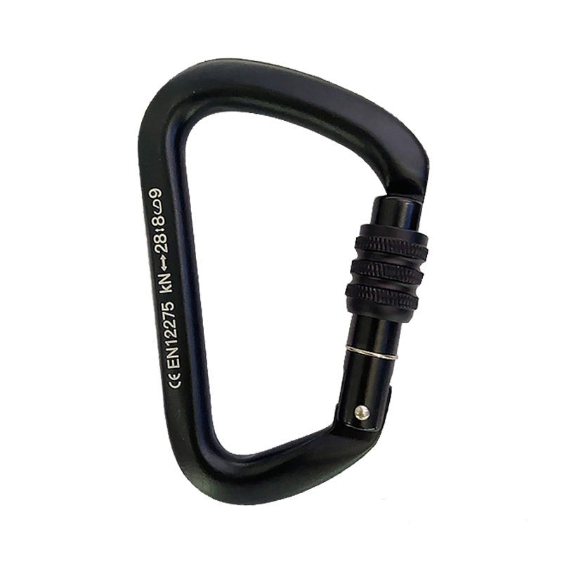 Al-Nasr Screwgate D-Shaped Carabiner 28KN
