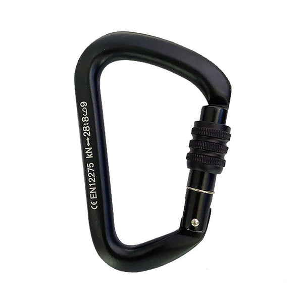 Al-Nasr Screwgate D-Shaped Carabiner 28KN