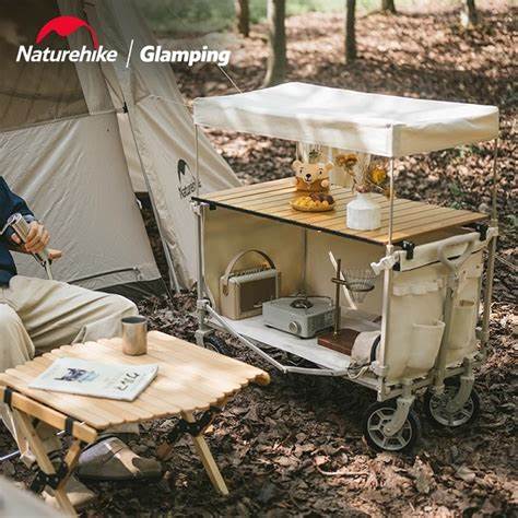 Naturehike TC07 Multifunctional Folding Trolley 146L