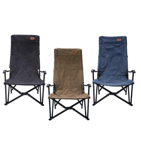 Campingmoon High Back Low Style Relaxing Chair
