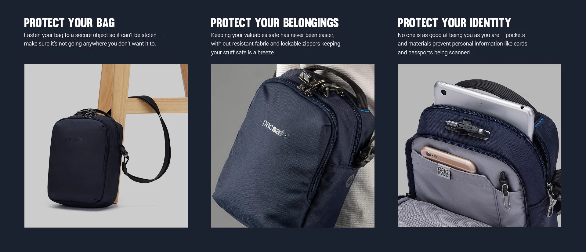 Pacsafe V Anti-theft Companion Crossbody