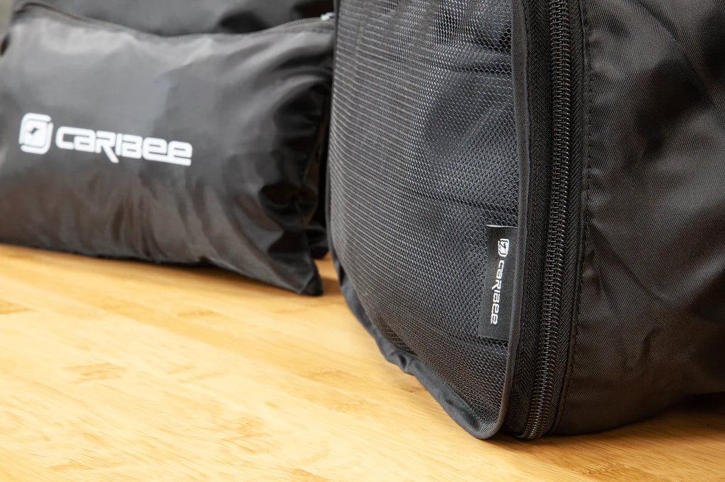 Caribee 6pc Deluxe Packing Cube & Travel Pouch set