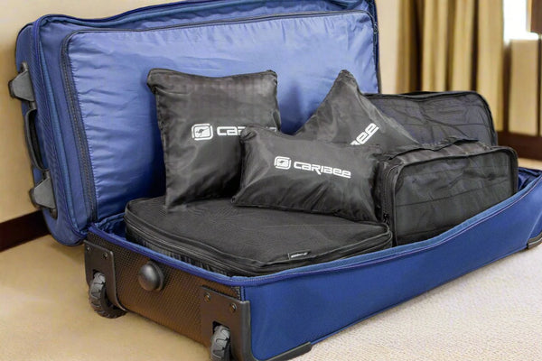 Caribee 6pc Deluxe Packing Cube & Travel Pouch set