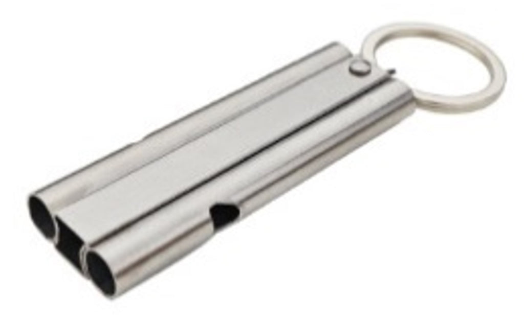 Munkees Stainless Twin Whistle