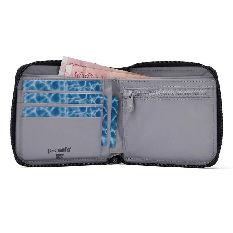 Pacsafe RFID Safe RFID Blocking Zip Around Wallet