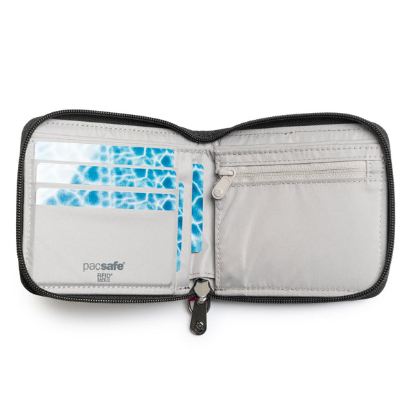 Pacsafe RFIDsafe RFID Blocking Zip Around Wallet