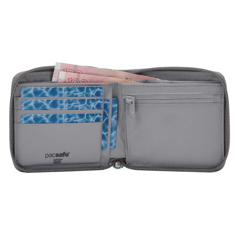 Pacsafe RFID Safe RFID Blocking Zip Around Wallet