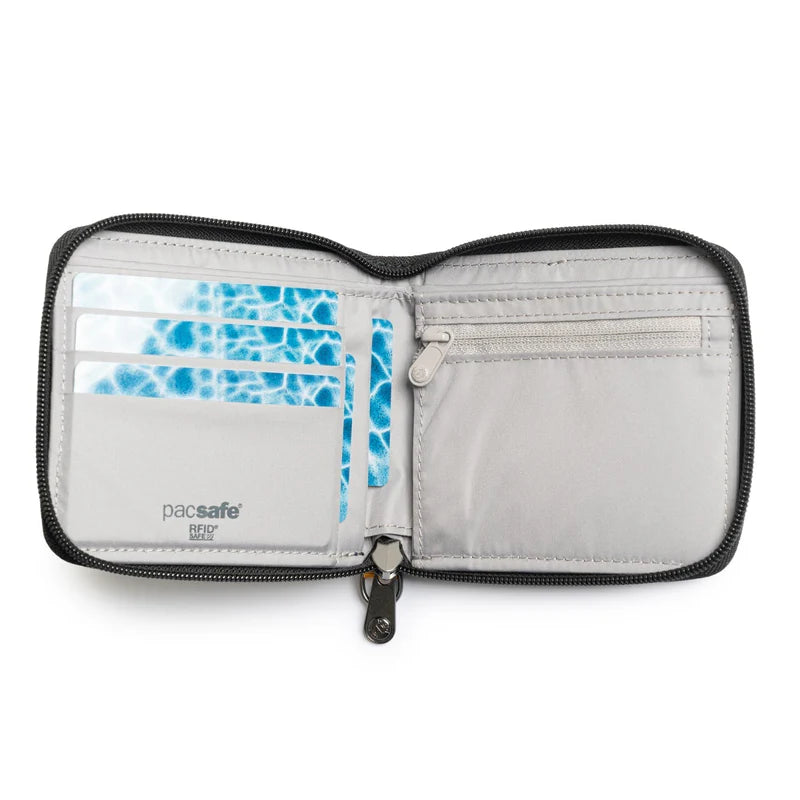 Pacsafe RFID Safe RFID Blocking Zip Around Wallet