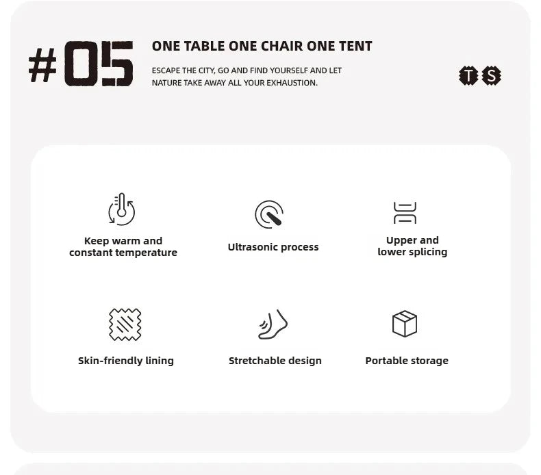 ShineTrip ST-05 Series Ultrasonic Envelope Sleeping Bag