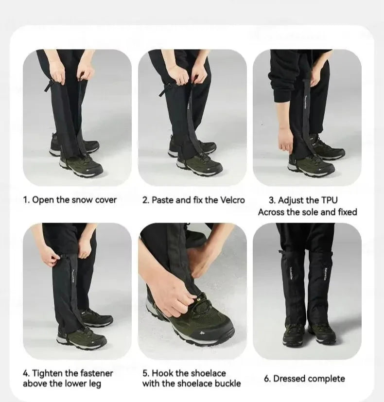 Naturehike Snow Leopard Outdoor All-terrain Snow Boot Legging Gaiter