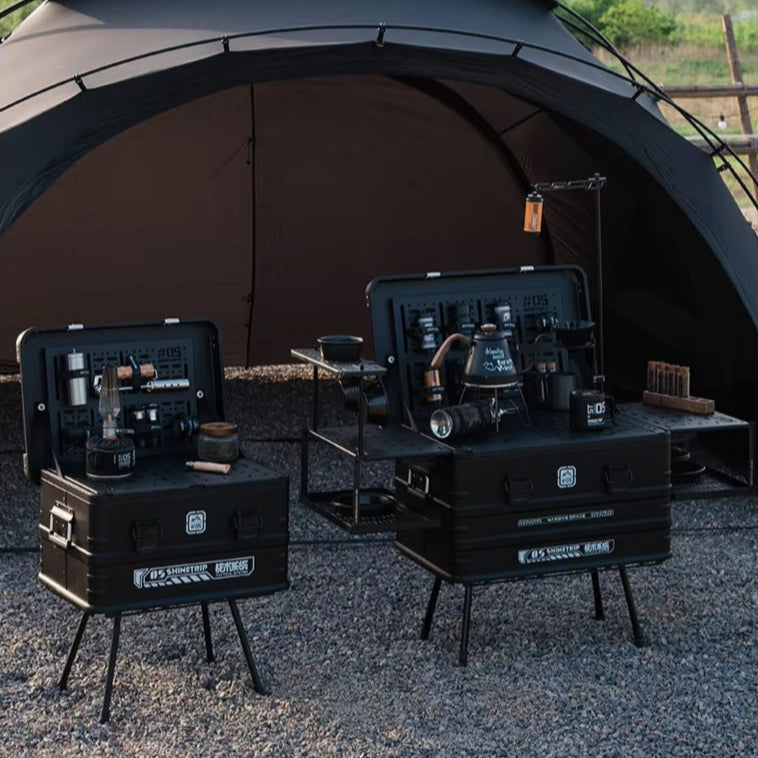 ShineTrip Large Coffee Box Alloy and Accessories