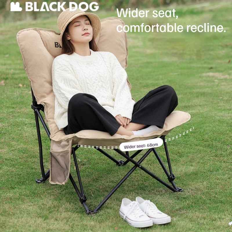 Blackdog Floating Moon UC Adjustable Folding Lounge Chair w/ Cotton