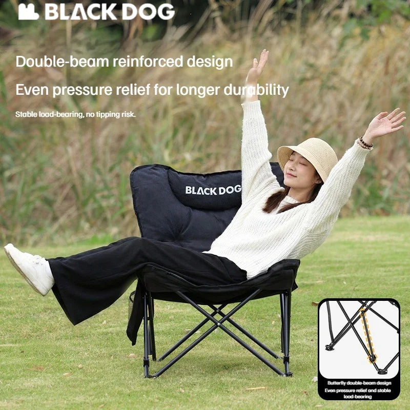 Blackdog Floating Moon UC Adjustable Folding Lounge Chair w/ Cotton