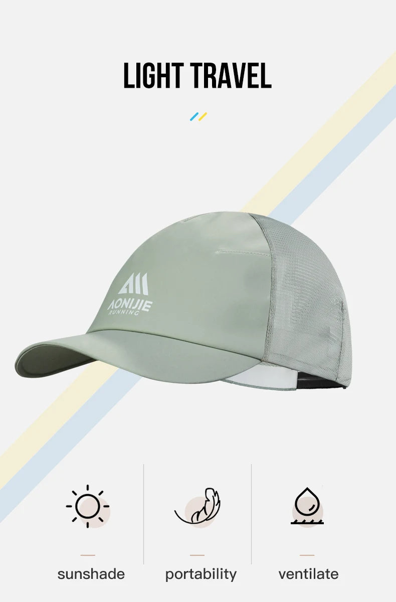 AONIJIE Unisex Summer Breathable Duck Bill Hat-E4615