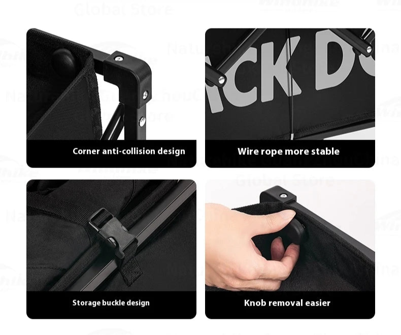 Blackdog Star Tracks Flat Folding Camping Cart