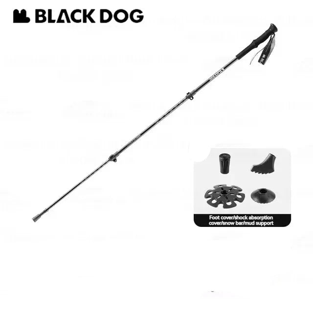 Blackdog Blackthorn 2.0- Carbon Fiber Trekking Poles